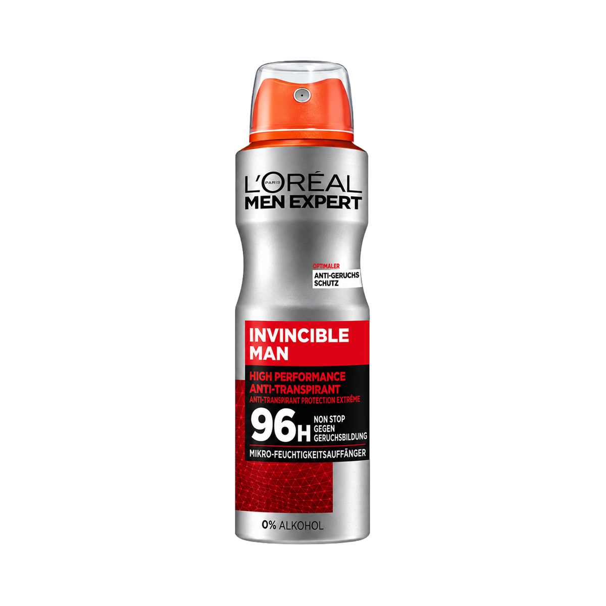 L’ORÉAL MEN EXPERT – ANTI-TRANSPIRANT INVINCIBLE 96H SPRAY 150 ML
