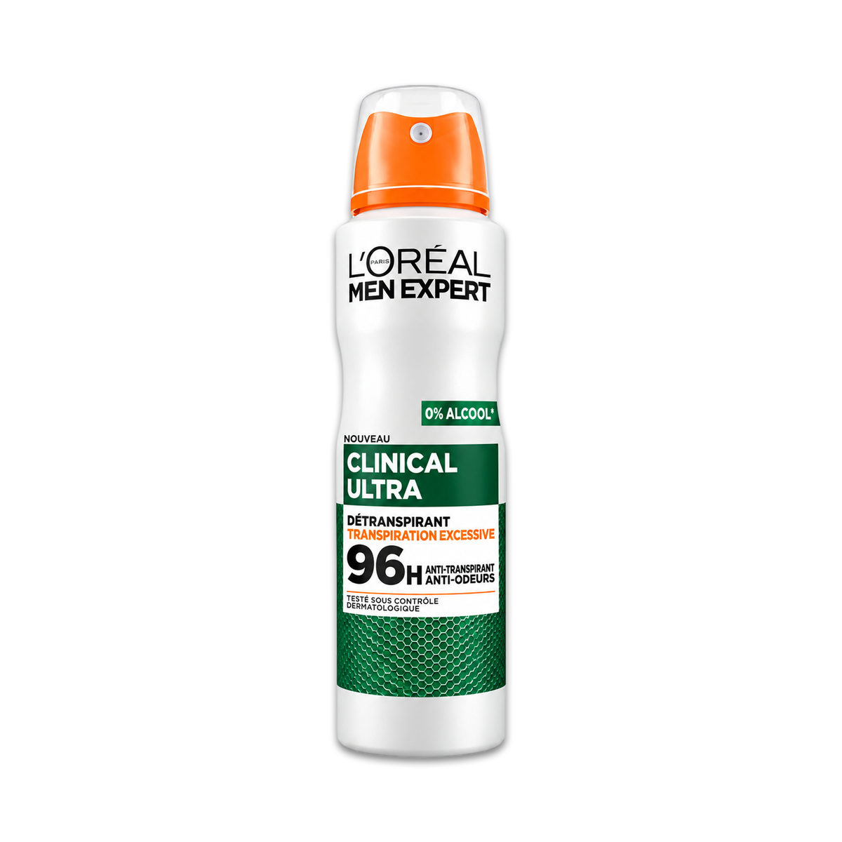 L’ORÉAL MEN EXPERT – DÉTRANSPIRANT SPRAY CLINICAL ULTRA 96H ANTI-TRANSPIRANT & ANTI-ODEURS 150 ML