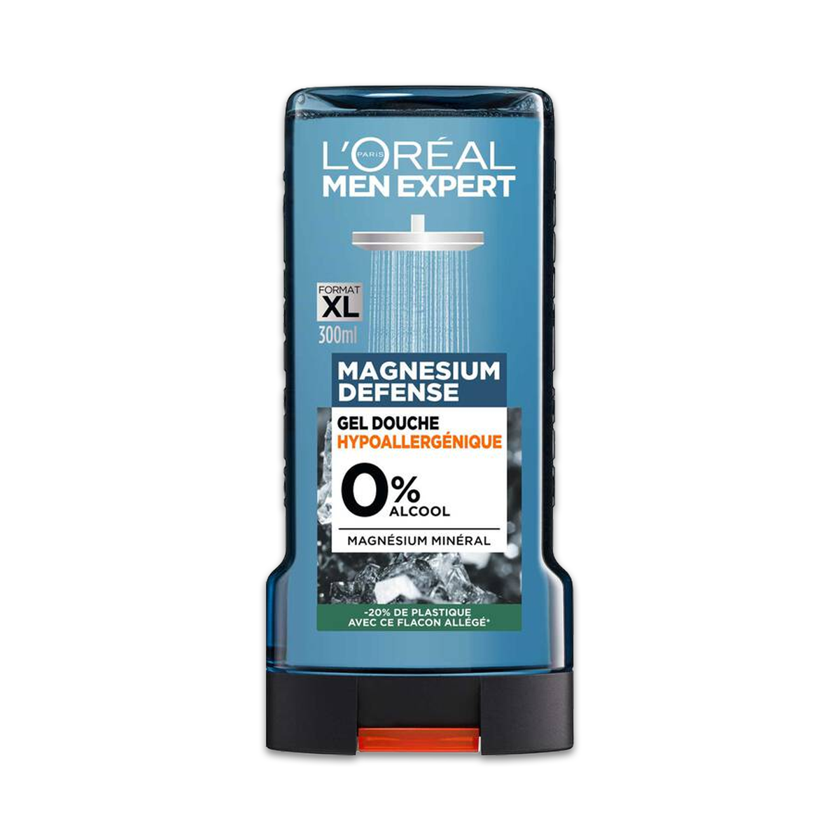 L’ORÉAL MEN EXPERT – MAGNESIUM DEFENSE GEL DOUCHE HYPOALLERGÉNIQUE 0%