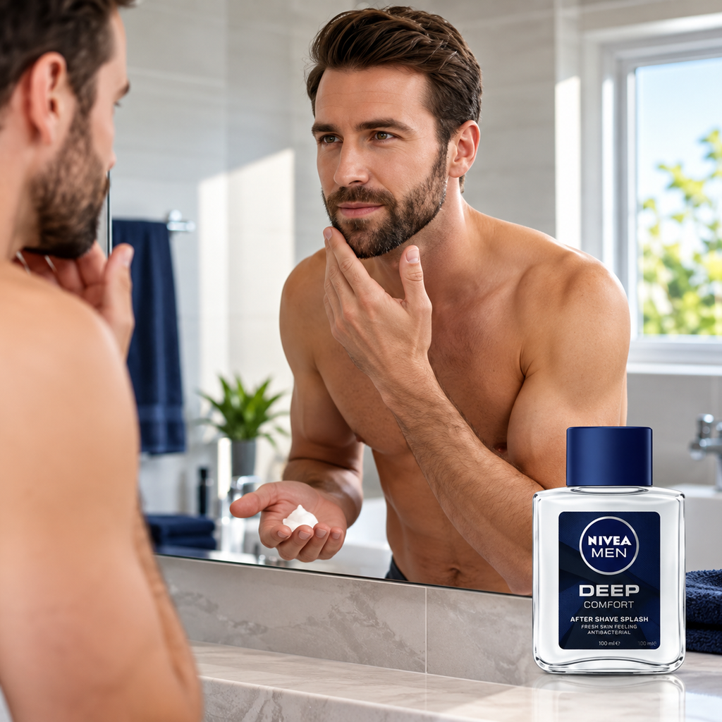 NIVEA MEN – DEEP COMFORT MAXXTECH LOTION APRÈS-RASAGE 100 ML