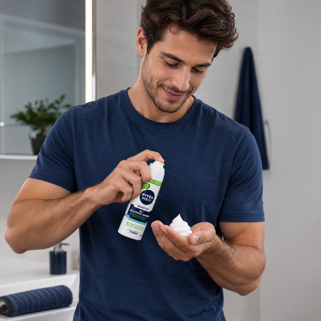 NIVEA MEN – MOUSSE À RASER SENSITIVE