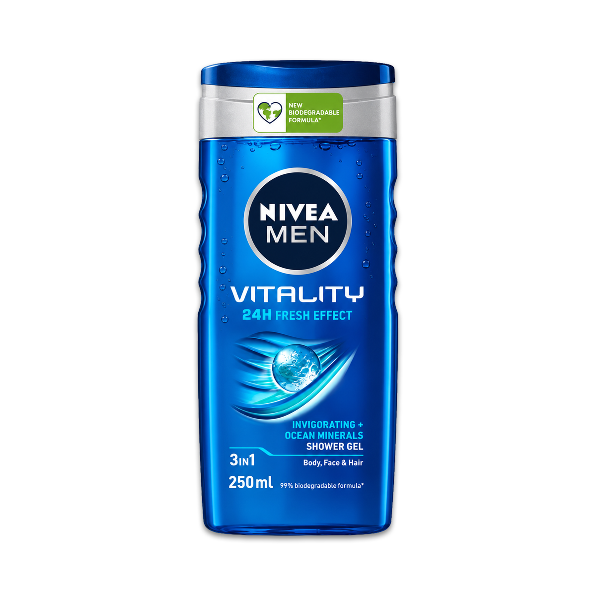NIVEA MEN – VITALITY FRESH EFFECT 24H GEL DOUCHE 250 ML
