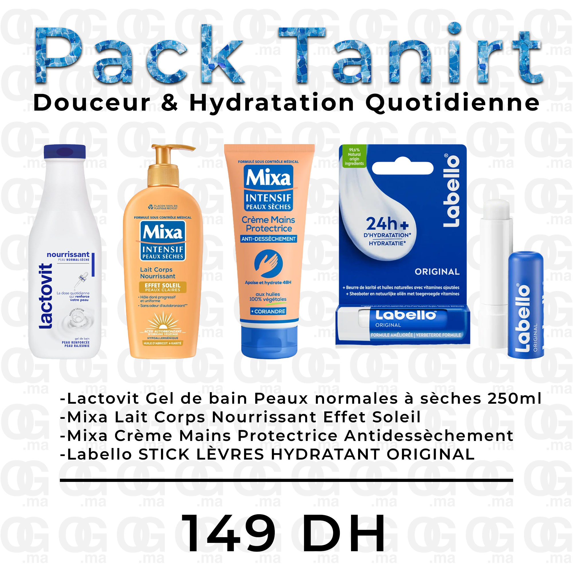 Pack Tanirt – Douceur & Hydratation Quotidienne - Offre de lancement