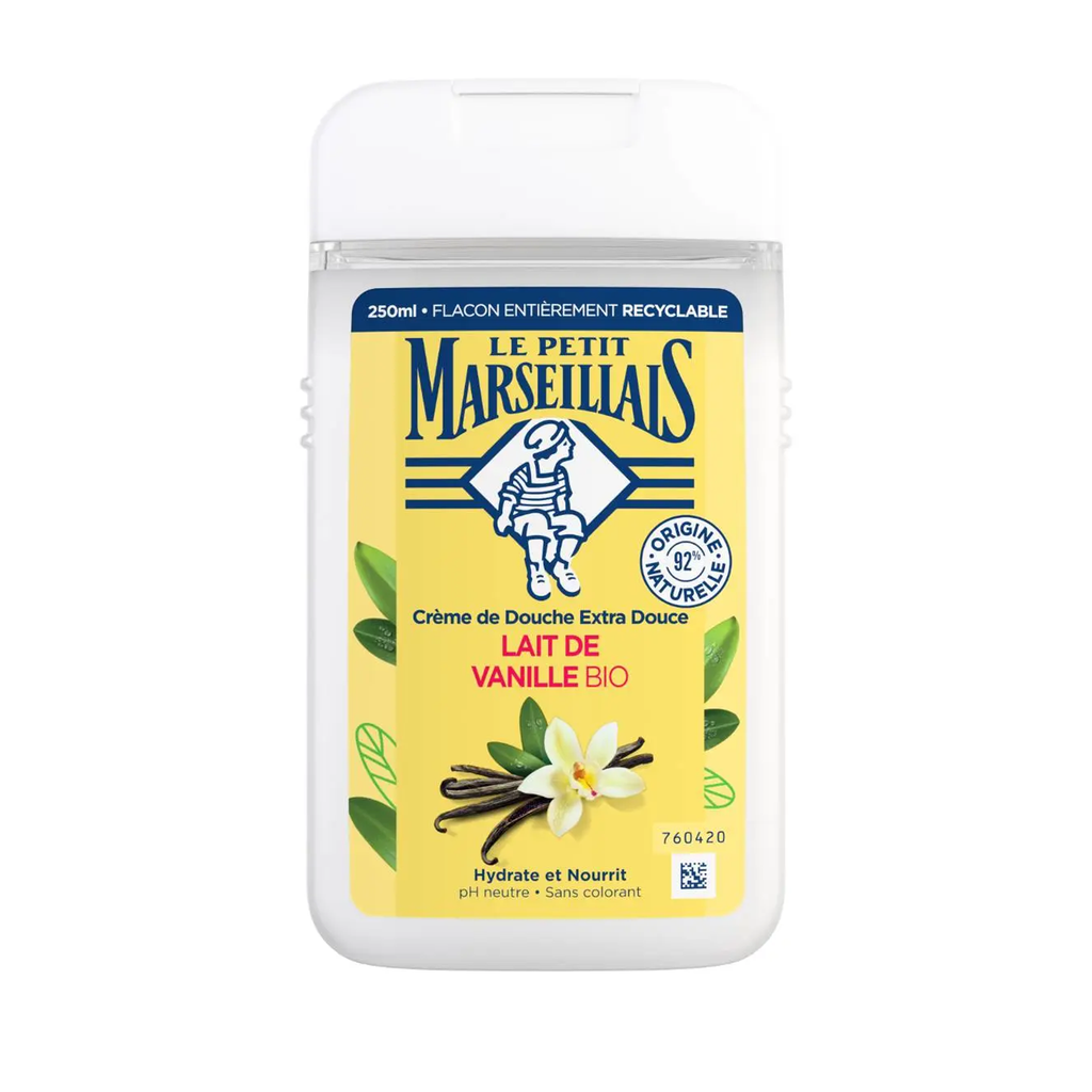 Le Petit Marseillais Crème de Douche Extra Douce Lait De Vanille BIO – 250ml