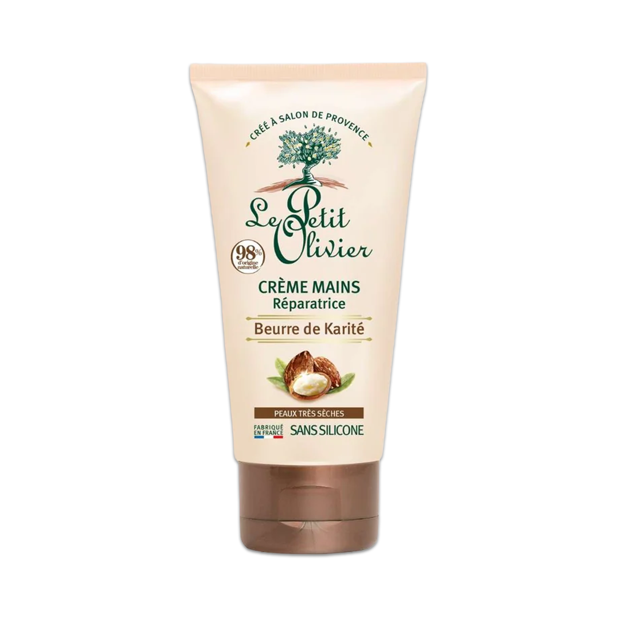 Le Petit Olivier – Crème Mains Réparatrice Peaux Très Sèches (75 ml)