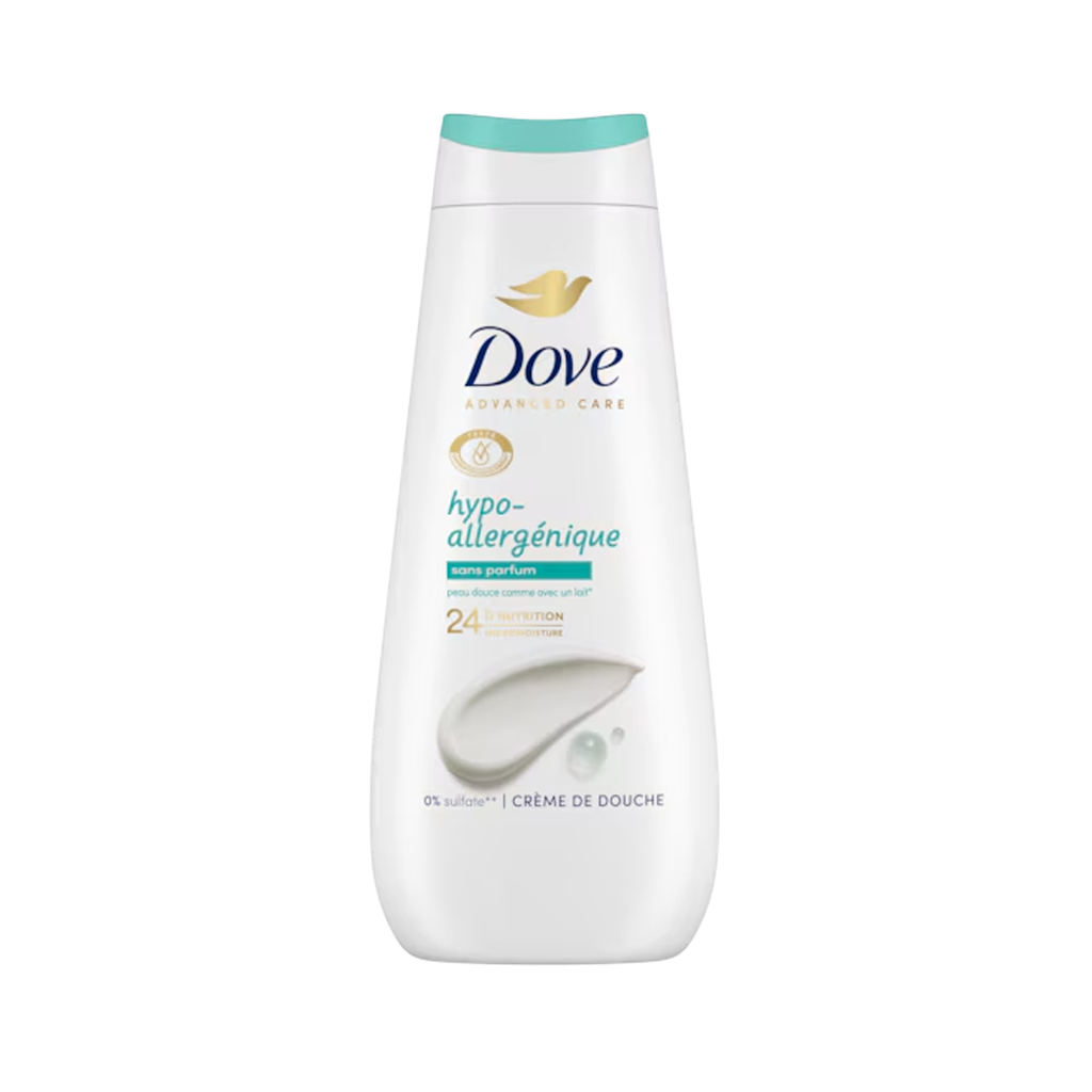 Dove Advanced Care Crème de Douche Hypoallergénique 400ml