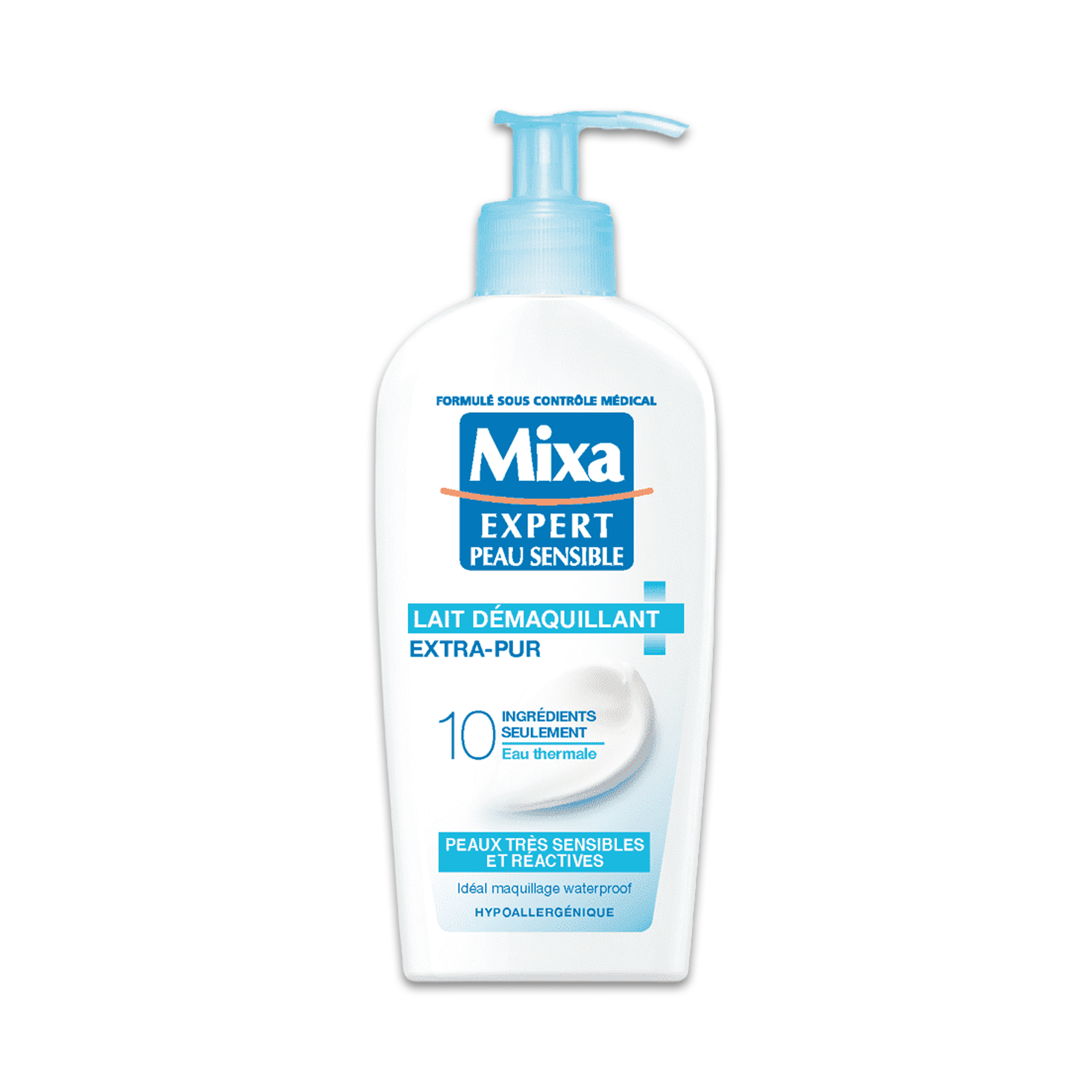 Mixa Lait Démaquillant Extra-Pur Apaisant