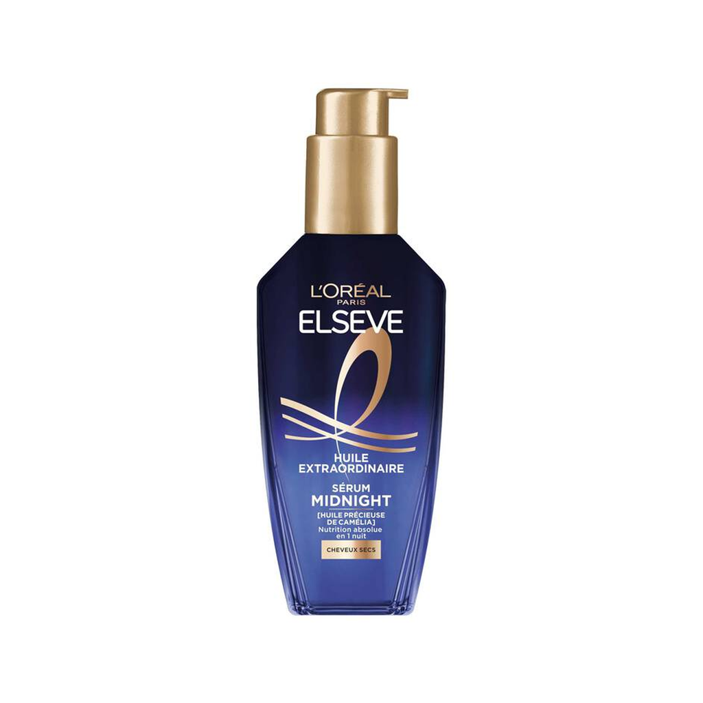 Elseve Huile Extraordinaire Soin Midnight Sérum enrichi en huile précieuse de Camélia