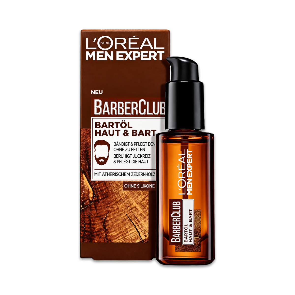 L’ORÉAL MEN EXPERT – BARBER CLUB HUILE À BARBE LONGUE & VISAGE