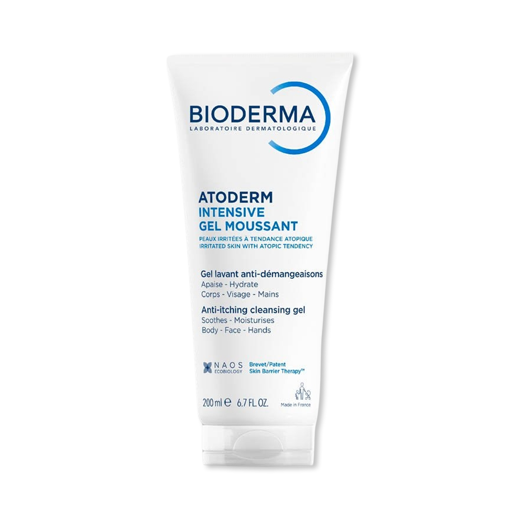 Bioderma – Atoderm Intensive Gel Moussant Anti-Démangeaisons (200 ml)