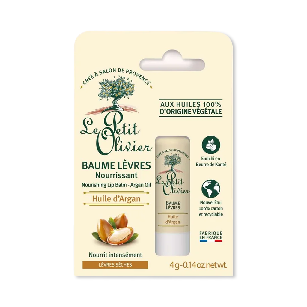 Le Petit Olivier – Baume Lèvres Nourrissant Huile d’Argan (4 g)