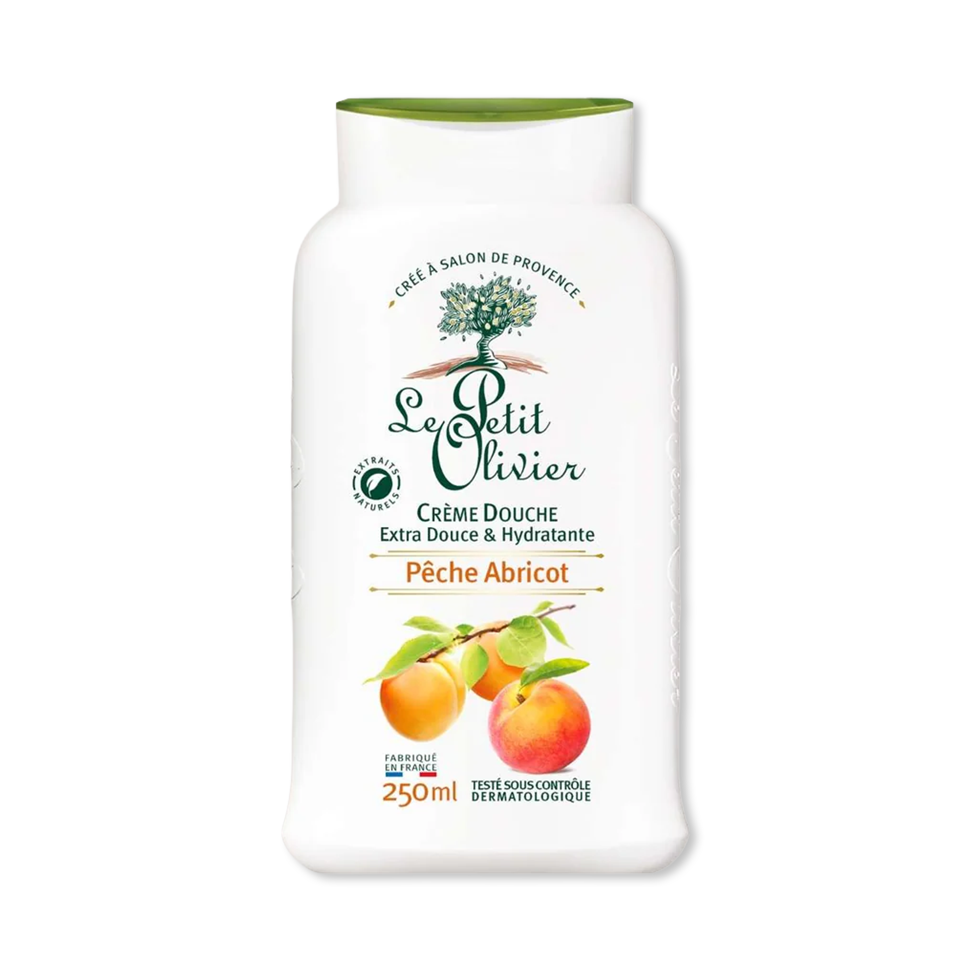 Le Petit Olivier – Crème Douche Extra Douce & Hydratante Pêche & Abricot (250 ml)
