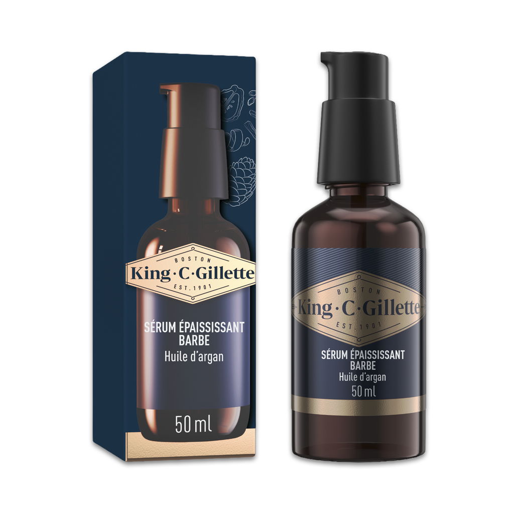 KING C. GILLETTE – SÉRUM ÉPAISSISSANT BARBE 50 ML
