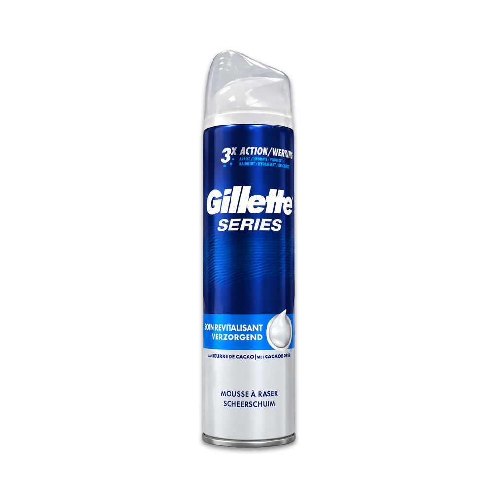 GILLETTE SERIES – SENSITIVE SKIN MOUSSE À RASER (250 ML)