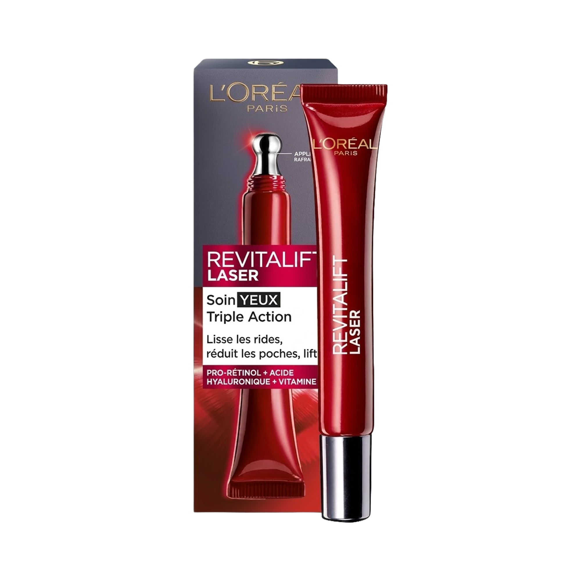 L'Oréal Paris – Revitalift Laser Soin Yeux Triple Action (15 ml)