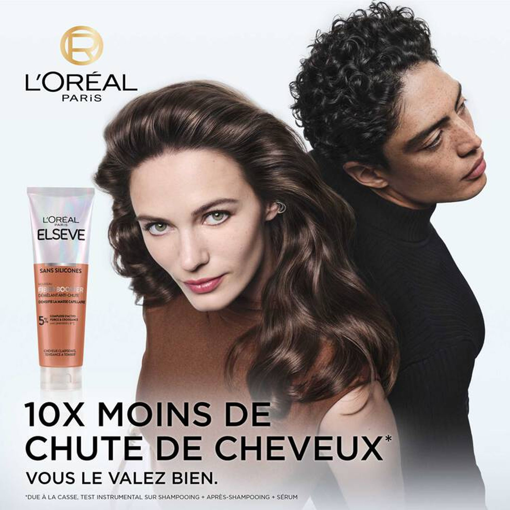 Elseve Fiber Booster Démêlant Sans Silicones Anti-Chute Enrichi en AMINEXIL-R™