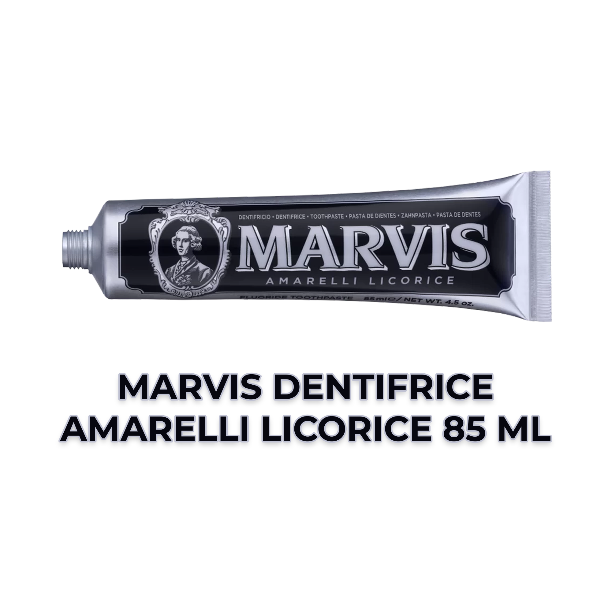 Marvis Dentifrice Amarelli Licorice – 85 ml