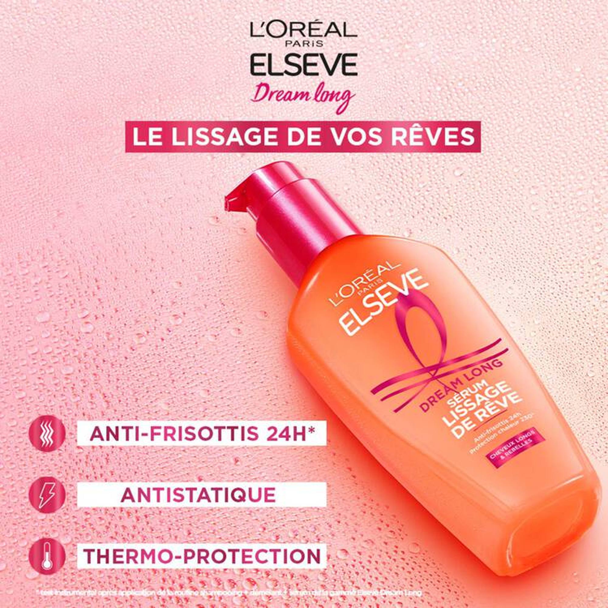 Elsève Dream Long Sérum Lissage de Rêve
