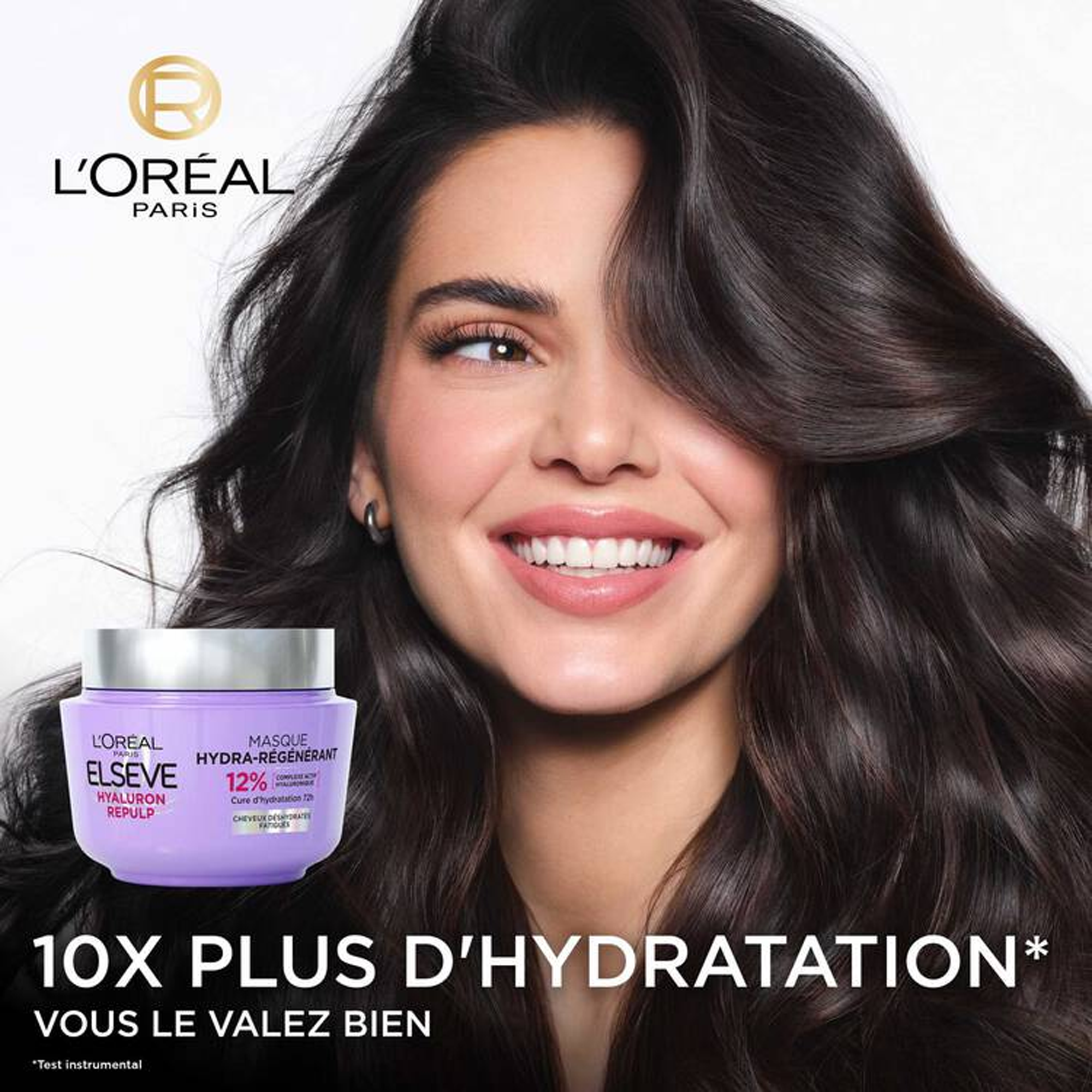 Elseve Hyaluron Repulp Masque Hydra-Régénérant pour Cheveux Déshydratés
