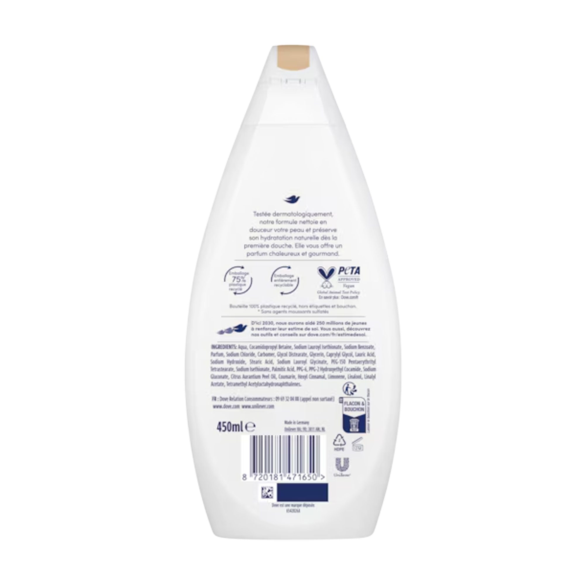 Dove Gel Douche Cocooning 450ml
