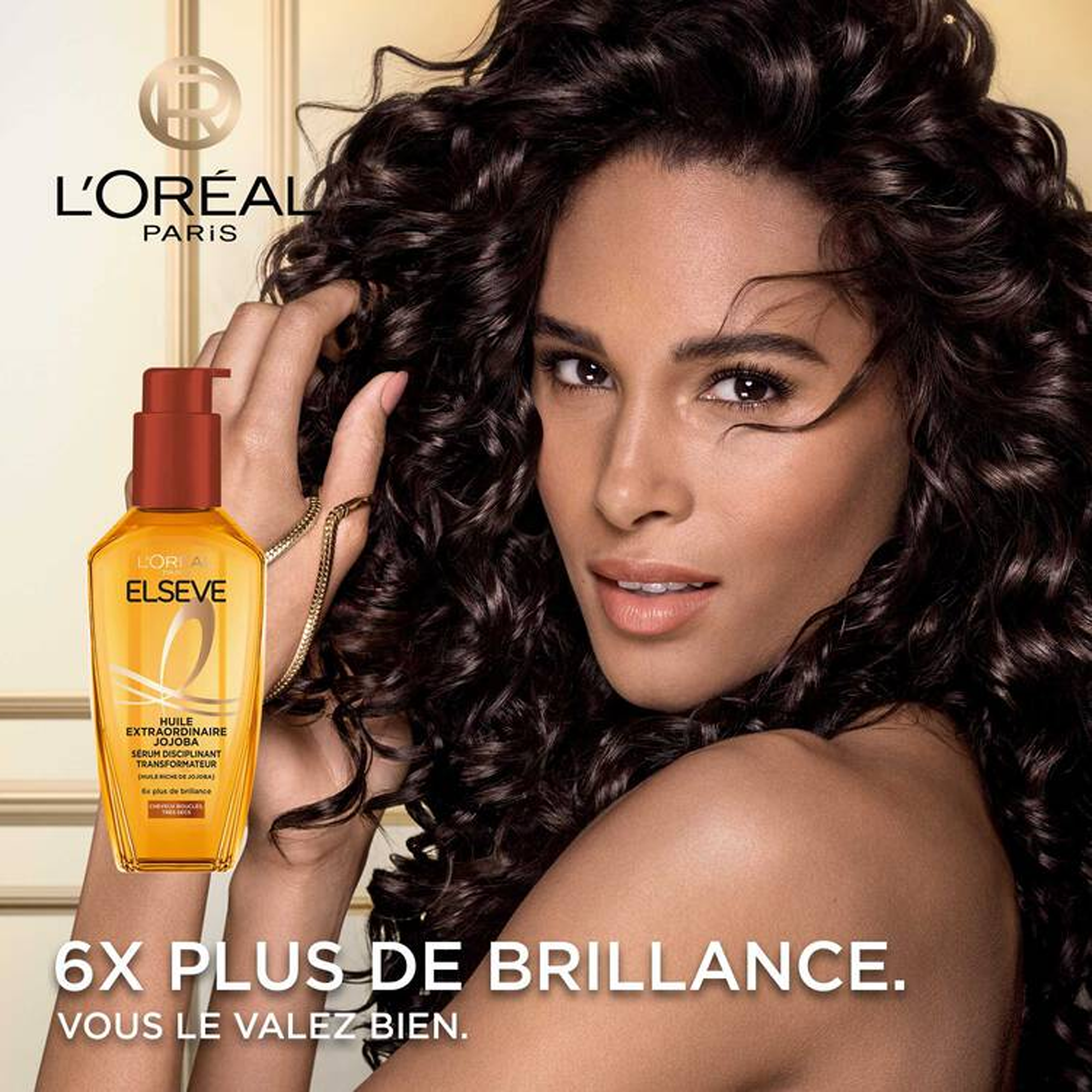 Elseve Huile Extraordinaire Cheveux Très Secs ou Frisés