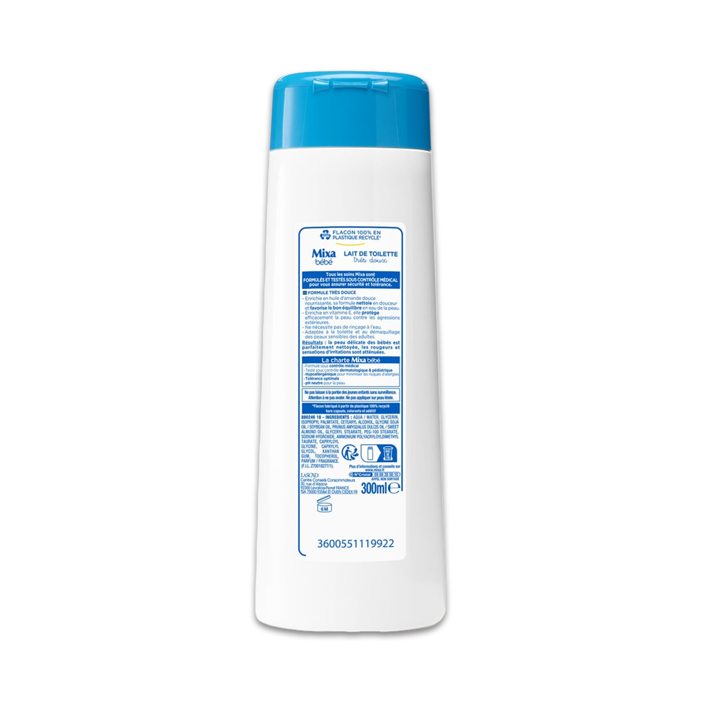 Mixa Lait de Toilette Très Doux (300 ml)