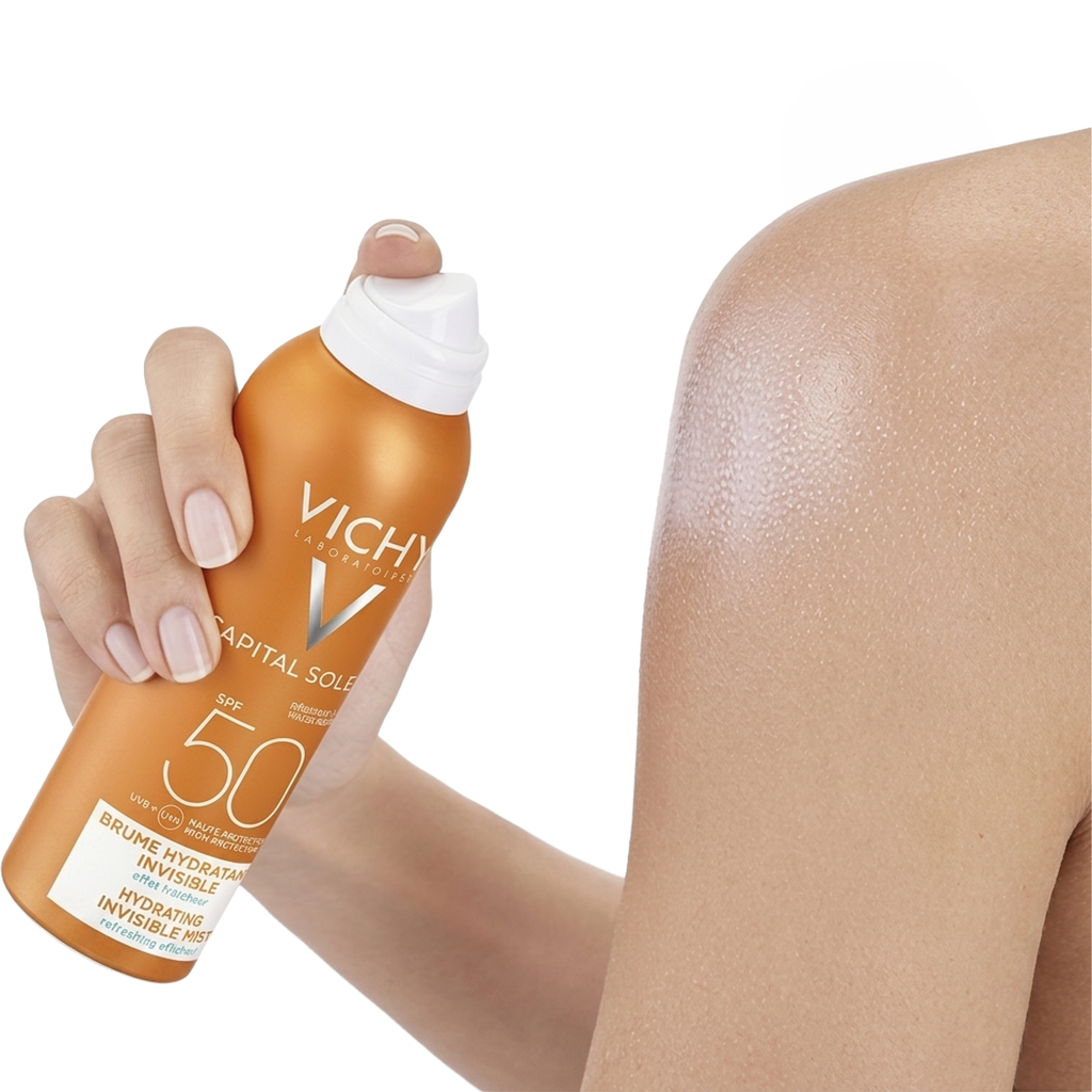Vichy – Capital Soleil Brume Hydratante Invisible SPF50