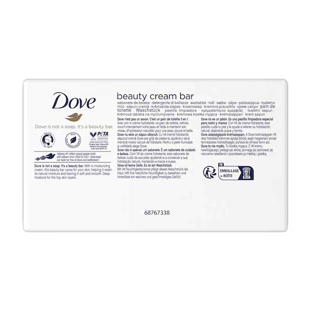 Dove savon beauté Original 4x90g
