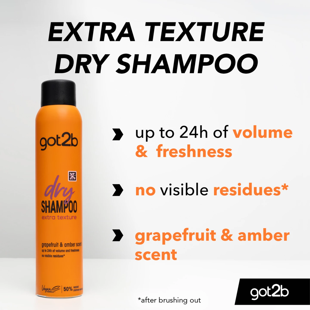 got2b Dry Shampoo Extra Texture – Shampooing Sec Volume & Texture