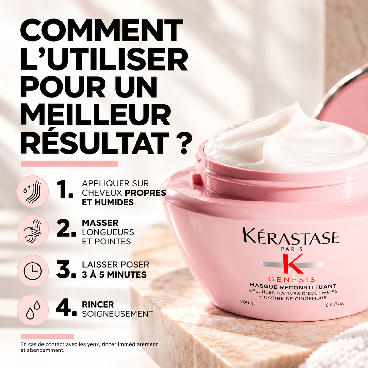 KÉRASTASE GENESIS – MASQUE RECONSTITUANT (200 ML)