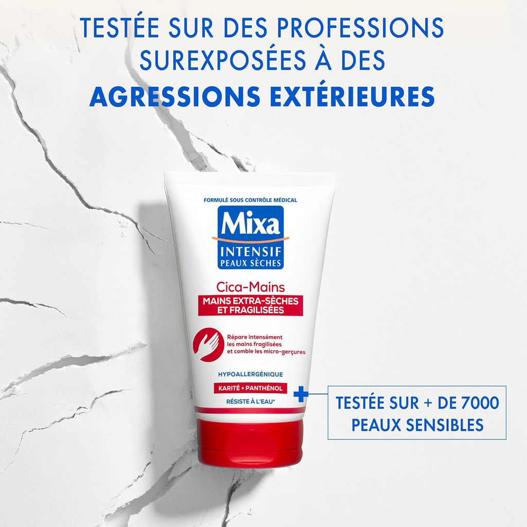 Mixa Cica-Mains Crème Mains Réparatrice Intense