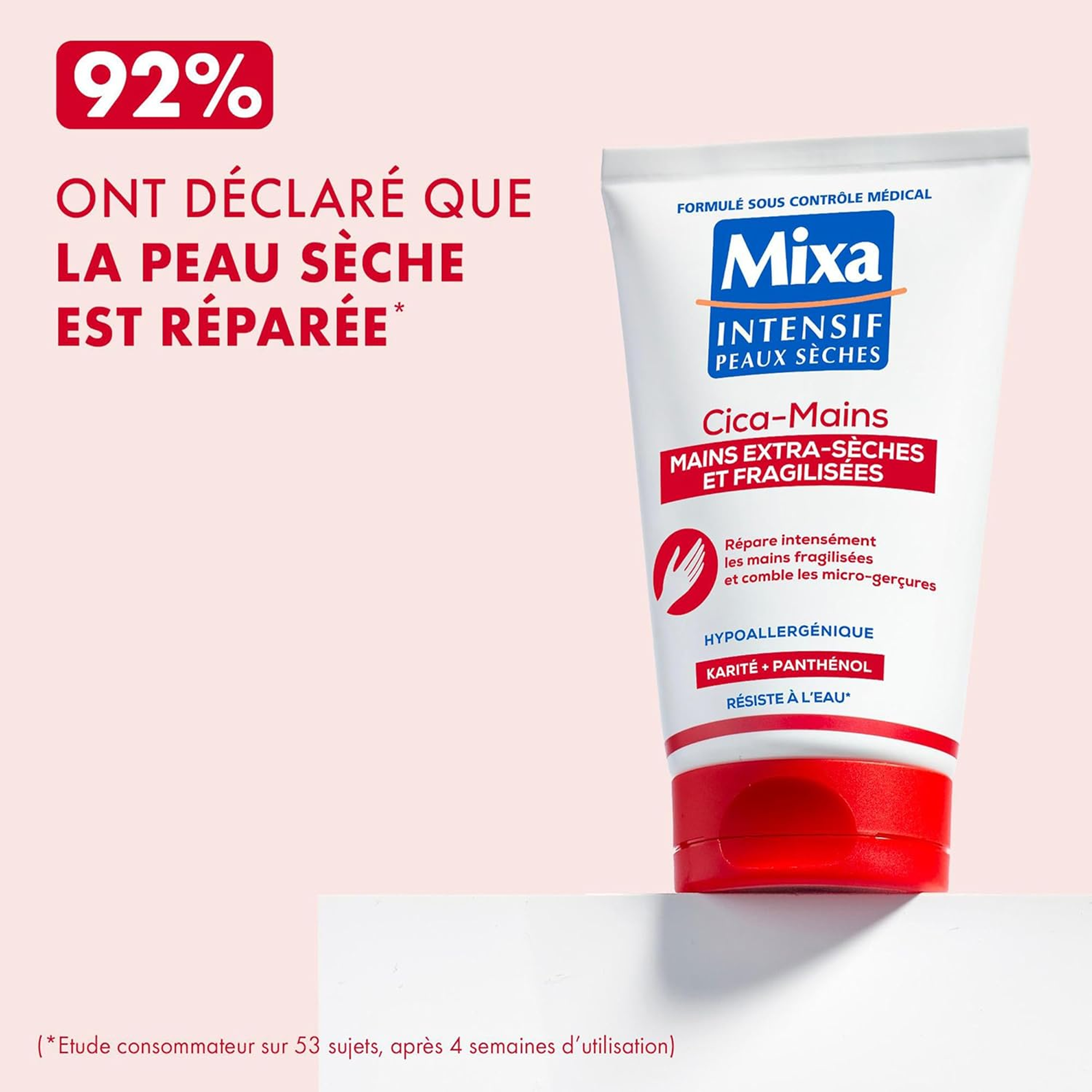 Mixa Cica-Mains Crème Mains Réparatrice Intense