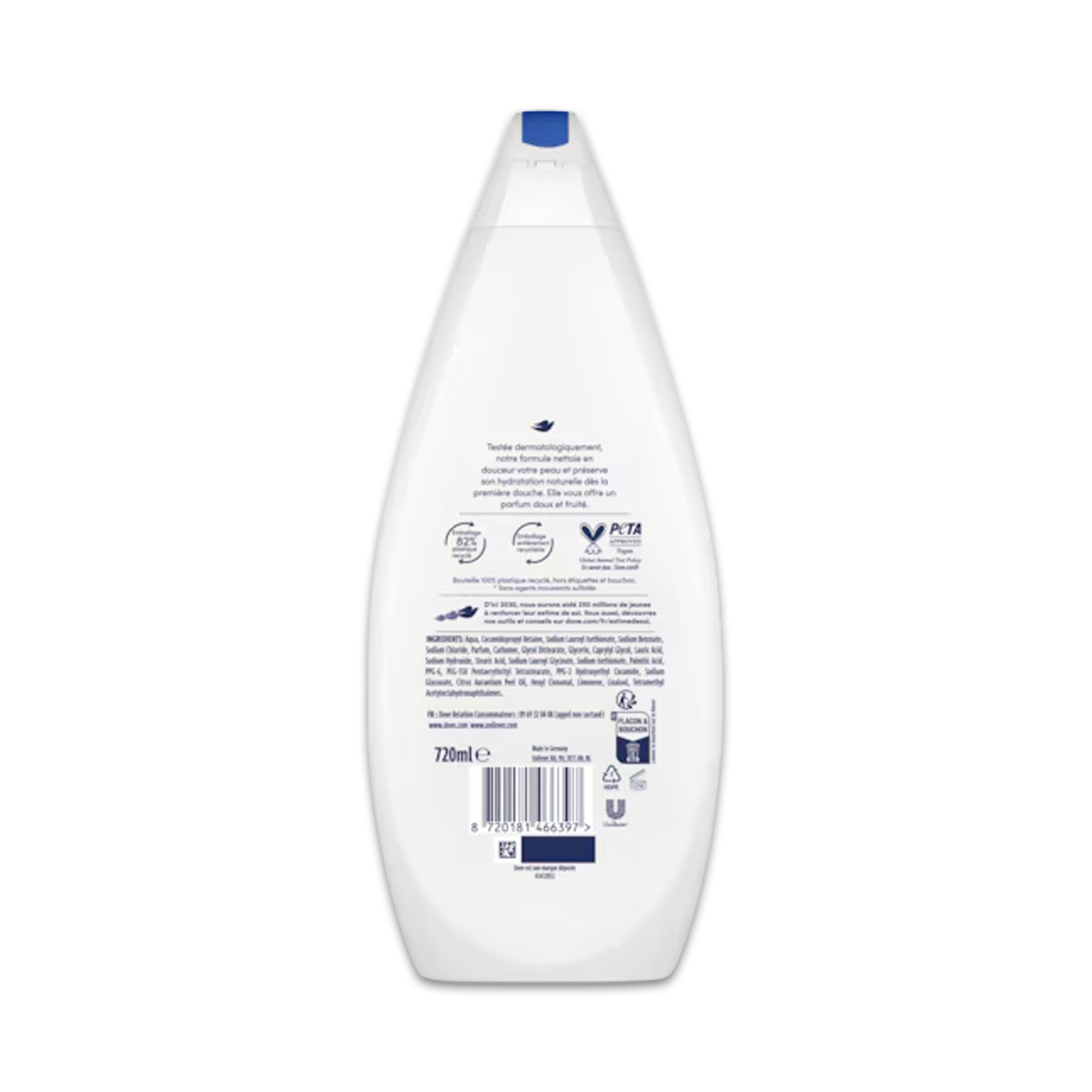 Dove Gel Douche Hydratant 720ml