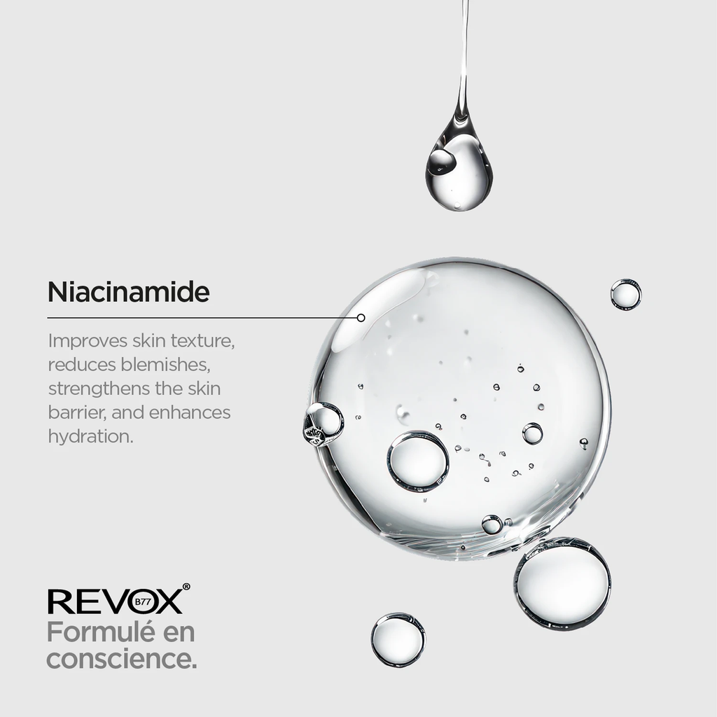 REVOX B77 JUST Niacinamide 10% – Sérum Anti-Imperfections & Éclat