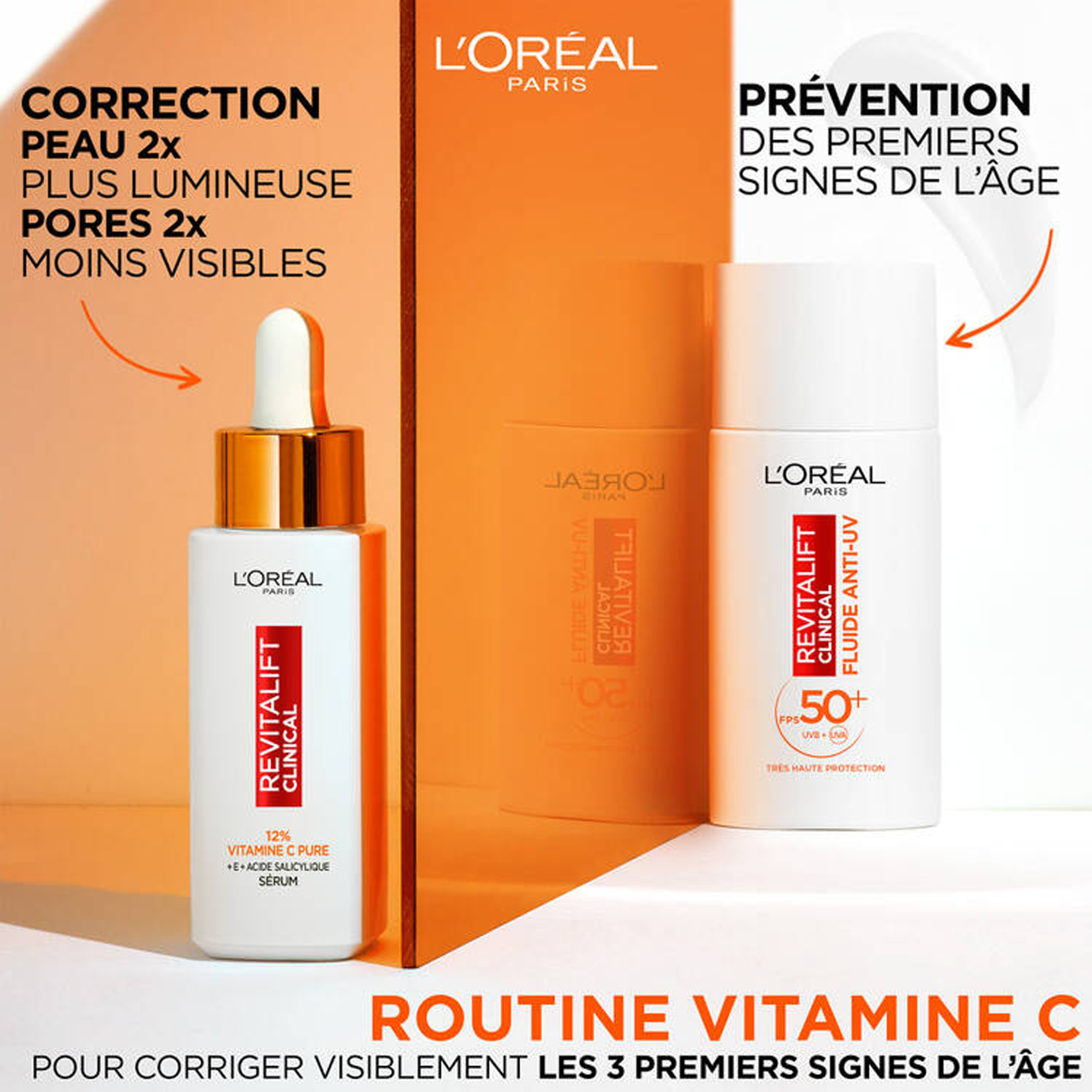 Revitalift Clinical Vitamine C Fluide FPS 50+ By L'Oréal Paris ( 50ml )
