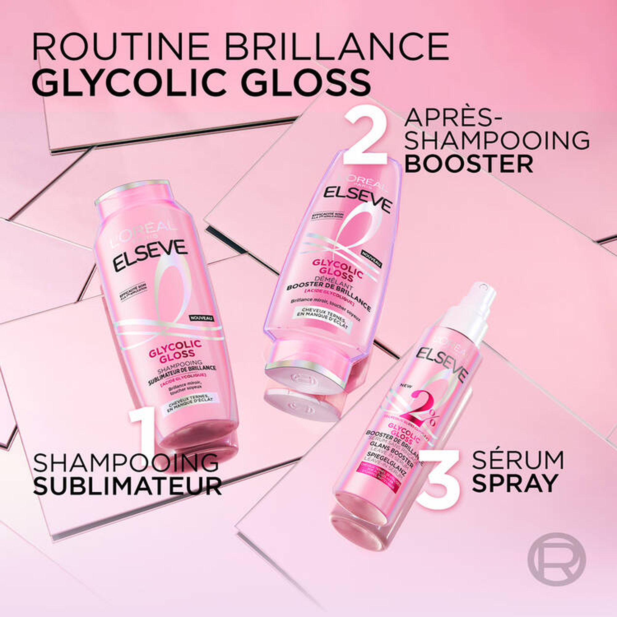 Elseve Glycolic Gloss Démêlant