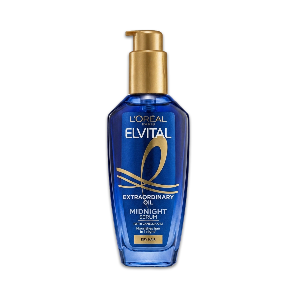 Elvital Huile Extraordinaire Soin Midnight Sérum enrichi en huile précieuse de Camélia