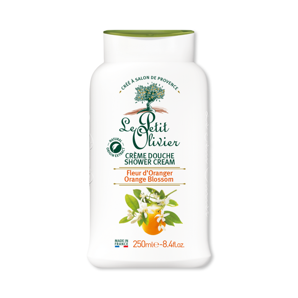 Le Petit Olivier – Crème Douche Extra Douce & Hydratante Fleur d’Oranger (250 ml)